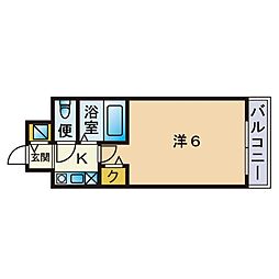 間取図画像 1K