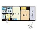 アディーレ西新9階7.6万円