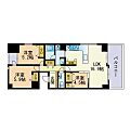 高取K-FLAT3階14.0万円