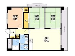 レスピーザ53 3LDKの間取図画像