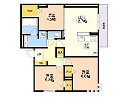 Grace Ain 3LDKの間取図画像