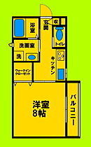 大阪府吹田市泉町5丁目（賃貸アパート1K・2階・28.00㎡） その2