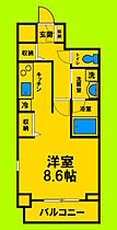 大阪府大阪市淀川区加島3丁目（賃貸マンション1K・8階・30.42㎡） その2