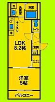 兵庫県尼崎市立花町1丁目（賃貸アパート1LDK・2階・32.34㎡） その2