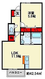 フラワーヒルズ藤 1階