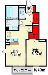 シーズンさくら　B棟 1階/106