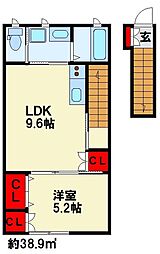 （仮称）朽網東3丁目アパート 2階