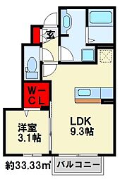 サンパール徳力 1階/102