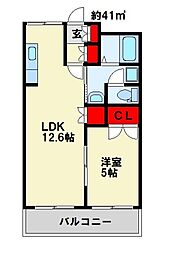プロニティB 1階/102