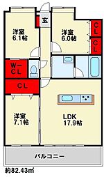ニューガイア下曽根 4階