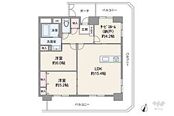 間取図画像 2SLDK