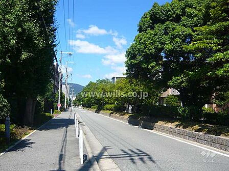 東側の前面道路