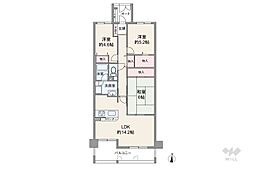 グランドメゾン芦屋岩園 3LDKの間取図画像