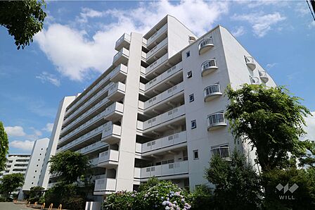 箕面東コーポラスの外観(北西側から)