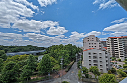 自然×開放感の南向き住戸