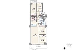 間取図画像 4LDK