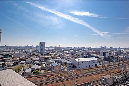 バルコニーからの眺め（南方向）［2026年3月24日撮影］