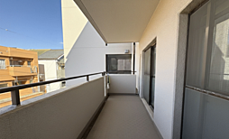 開放感ある角住戸