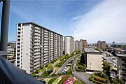 バルコニーからの眺め（北東方向）［2026年4月21日撮影］