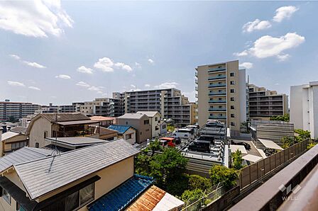 バルコニーからの眺め（南方向）［2026年7月24日撮影］