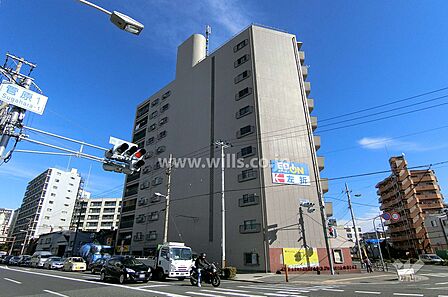 淡路第2ダイヤモンドハイムの外観(西側から)