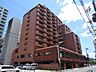 外観：パルムハウス江坂の外観（北西側から）。1979年2月築。総戸数108この大規模マンションです！