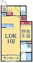 千葉県茂原市早野（賃貸アパート1LDK・1階・35.55㎡） その2