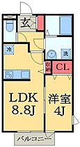 千葉県市原市加茂２丁目（賃貸アパート1LDK・1階・32.83㎡） その2