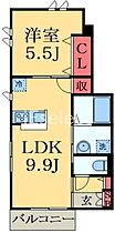 千葉県千葉市緑区おゆみ野南１丁目（賃貸アパート1LDK・1階・37.05㎡） その2