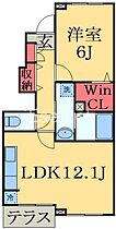 千葉県茂原市東茂原（賃貸アパート1LDK・1階・45.02㎡） その2