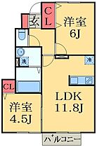 千葉県千葉市中央区南生実町（賃貸アパート2LDK・1階・51.17㎡） その2