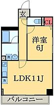 千葉県千葉市中央区今井２丁目（賃貸マンション1LDK・6階・45.99㎡） その2