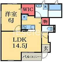 千葉県大網白里市みやこ野２丁目（賃貸アパート1LDK・1階・55.90㎡） その2