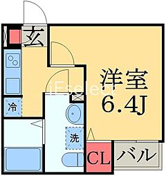 ＨＡＬＥ　ＫＡＩ（ハレ　カイ） 1階1Kの間取り