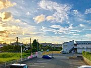 2階からの景色です