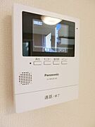 来訪者が確認出来るＴＶモニターホン