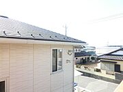 2階からの景色です