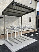 入居者専用の駐輪場です