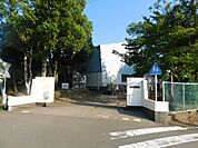 三島市立向山小学校まで（1100m）