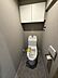 トイレ：トイレも綺麗に仕上がりました！観音開きの収納も設置致しました。