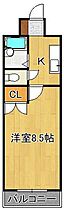 ロイヤルアネックス  ｜ 福岡県北九州市小倉北区井堀4丁目（賃貸マンション1K・10階・21.00㎡） その2