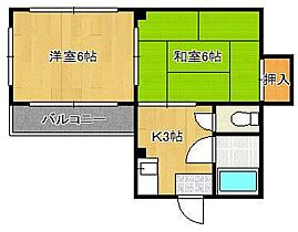 アルファTOSHI  ｜ 福岡県北九州市小倉北区真鶴2丁目（賃貸マンション2K・3階・35.92㎡） その2