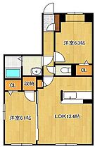 MAST中井　A棟  ｜ 福岡県北九州市小倉北区中井5丁目（賃貸マンション2LDK・1階・60.95㎡） その1