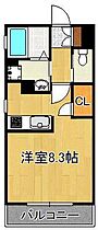 EL CEREZO  ｜ 福岡県北九州市小倉北区下到津5丁目（賃貸マンション1K・1階・28.12㎡） その2