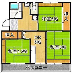 ビレッジハウス日明2号棟 1階