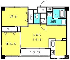 ルミエール園原  ｜ 愛知県みよし市園原1丁目（賃貸マンション2LDK・2階・58.46㎡） その2