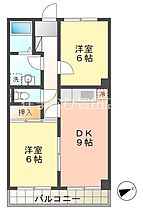 ハイツモリ  ｜ 愛知県豊田市日南町1丁目（賃貸マンション2DK・3階・49.60㎡） その2