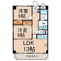 Green Annex 2  ｜ 愛知県豊田市青木町3丁目（賃貸マンション2LDK・1階・57.60㎡） その2