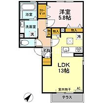 花月  ｜ 愛知県豊田市高岡本町南（賃貸アパート1LDK・1階・48.60㎡） その2