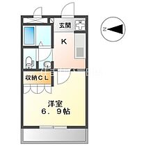 ハイヴィレッジ詩音II  ｜ 愛知県豊田市平戸橋町太戸（賃貸アパート1K・2階・24.83㎡） その2